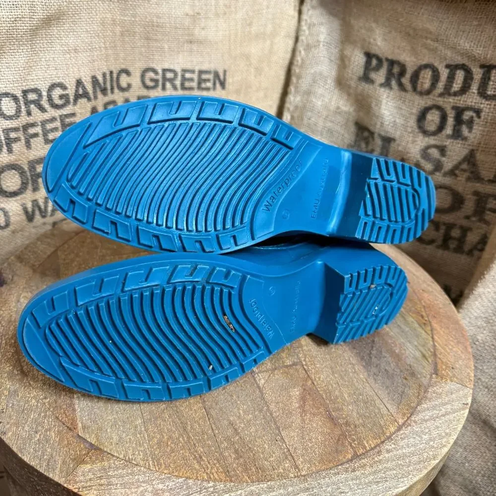 Emu smooth leather
